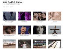 Tablet Screenshot of amilcarecanali.com